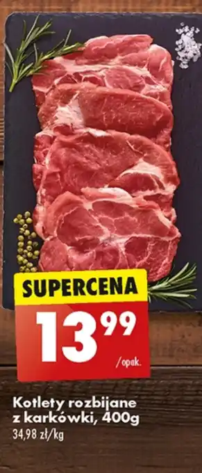 Biedronka Kotlety oferta
