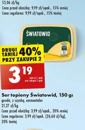 Biedronka Ser topiony oferta