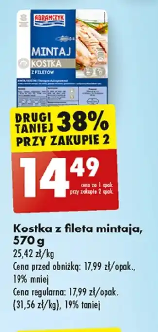 Biedronka Kostka z fileta Abramczyk oferta