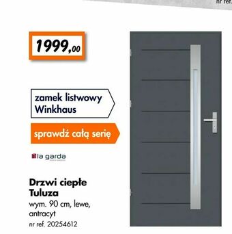 Bricoman Drzwi ciepłe Tuluza oferta