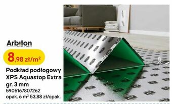 Castorama Podkład podłogowy XPS Aquastop Extra gr. 3 mm oferta
