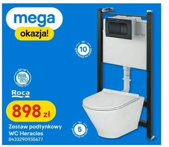 Castorama Zestaw podtynkowy WC Heracles oferta