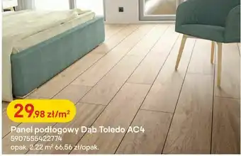 Castorama Panel podłogowy Dąb Toledo AC4. oferta