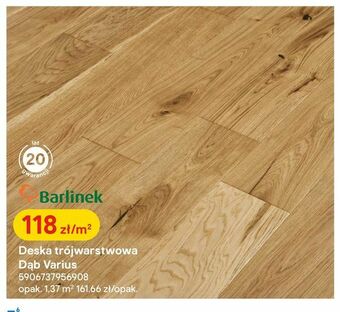 Castorama Deska trójwarstwowa Dąb Varius oferta