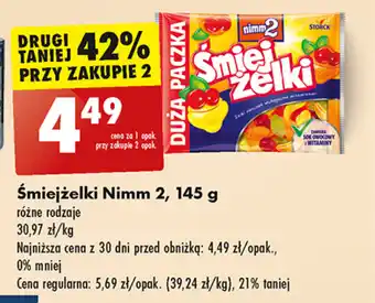 Biedronka Śmiejżelki Nimm 2, 145 g oferta