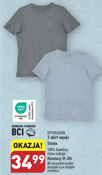 ALDI UP2FASHION T-shirt męski oferta