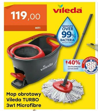 Patio Color Mop obrotowy Vileda TURBO 3w1 Microfibre oferta
