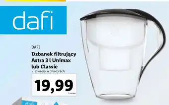 Lidl Dzbanek filtrujący Dafi oferta