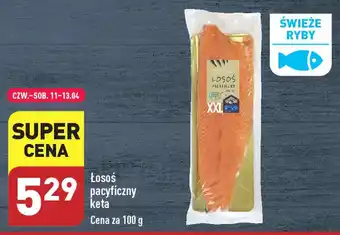 ALDI Łosoś pacyficzny keta 100g oferta