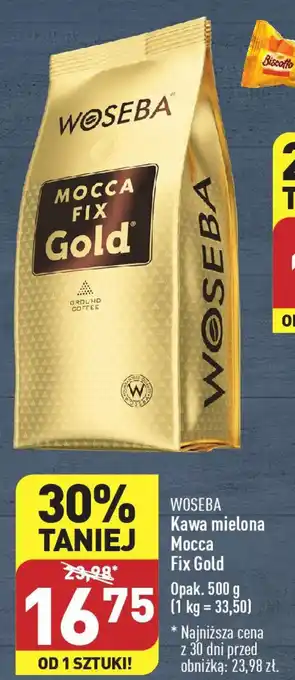 WOSEBA Kawa mielona Мосса Fix Gold 500g