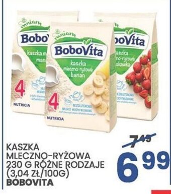 Wafelek Kaszka mleczno-ryżowa BoboVita 230g oferta