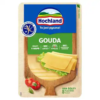 Netto Hochland Ser żółty gouda w plastrach 135 g oferta