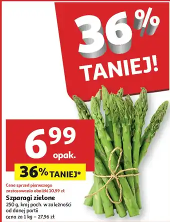 Auchan Szparagi zielone O oferta