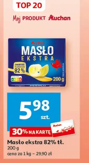 Auchan Masło Auchan oferta