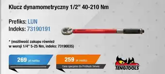 Profiauto Klucz dynamometryczny Tengtools oferta