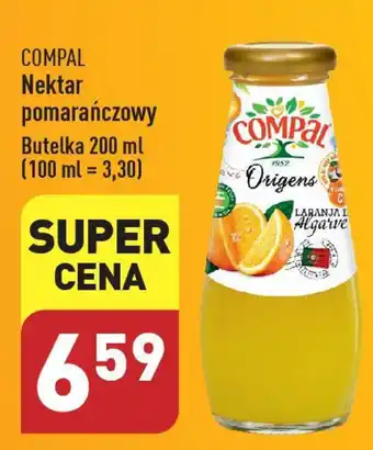 ALDI COMPAL Nektar pomarańczowy 200 ml oferta