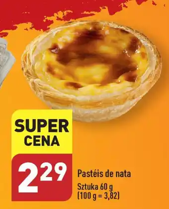 ALDI Pastéis de nata Sztuka 60 g oferta