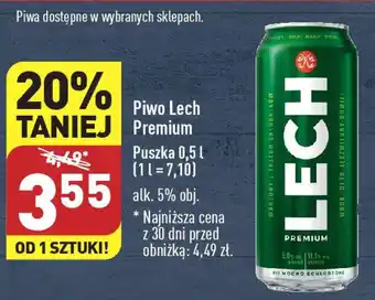 ALDI Piwo Lech Premium 0,5 l oferta