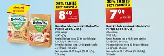 Biedronka Kaszka lub owsianka BoboVita Porcja zbóż, 210 g oferta