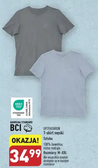 ALDI UP2FASHION T-shirt męski oferta