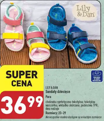 ALDI LILY & DAN Sandały dziecięce oferta