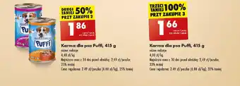 Biedronka Karma dla psa Puffi, 415 g oferta