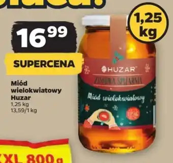 Netto Miód wielokwiatowy Huzar 1,25 kg oferta