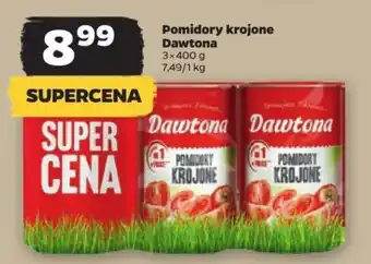 Netto Pomidory krojone Dawtona 3 × 400 g oferta