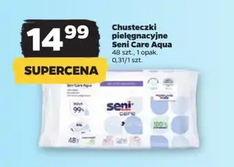 Netto Chusteczki pielęgnacyjne Seni Care Aqua 48 szt. oferta