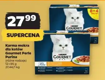 Netto Karma mokra dla kotów Gourmet Perle Purina 12 x 85 g oferta