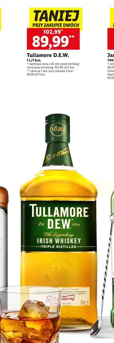 Lidl Whiskey Tullamore Dew oferta