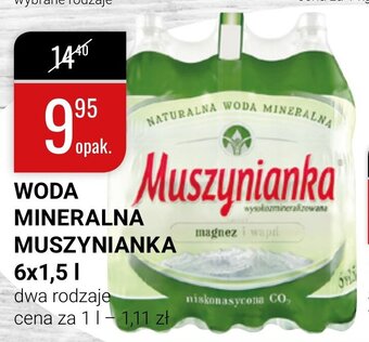 bi1 Woda mineralna Muszynianka 6x1,5l oferta