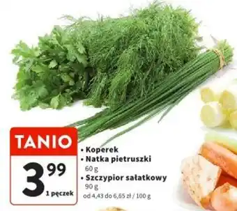Intermarche Koperek/Natka pietruszki 60g/Szczypior sałatkowy 90g oferta