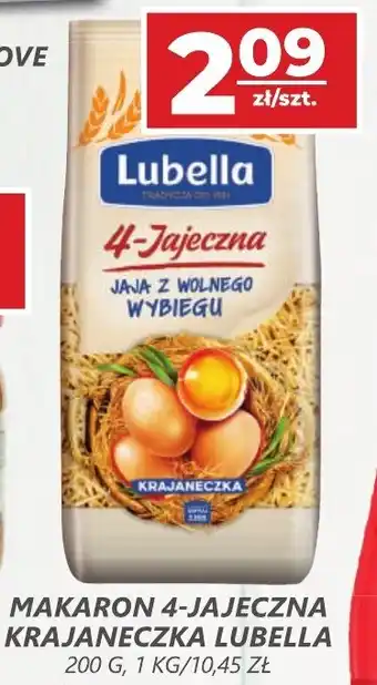 Top Market MAKARON 4-JAJECZNA KRAJANECZKA LUBELLA 200 G oferta