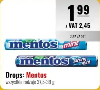 Eurocash Drops: Mentos 37,5-38 g oferta