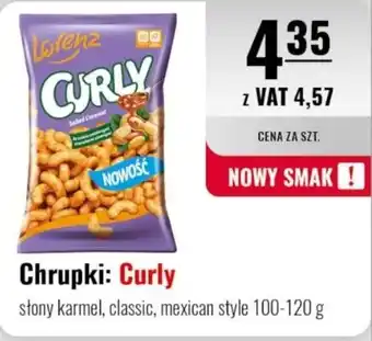 Eurocash Chrupki: Curly 100-120 g oferta