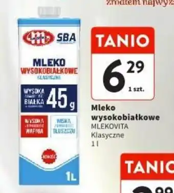 Intermarche Mleko wysokobiałkowe MLEKOVITA 1l oferta