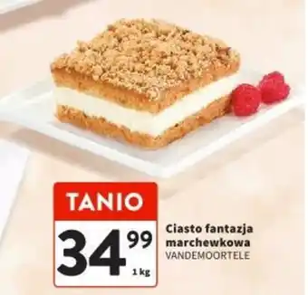 Intermarche Ciasto fantazja marchewkowa VANDEMOORTELE 1kg oferta