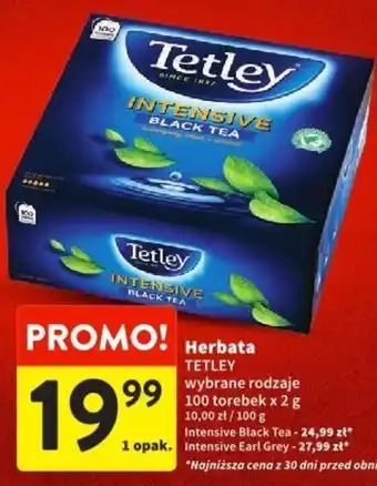 Intermarche Herbata TETLEY 100tb x 2g oferta