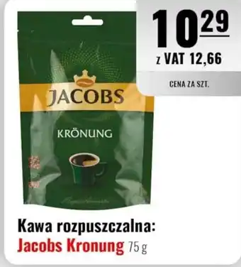 Eurocash Kawa rozpuszczalna: Jacobs Kronung 75 g oferta