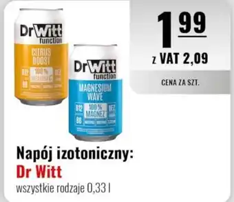 Eurocash Napój izotoniczny: Dr Witt 0,33 l oferta