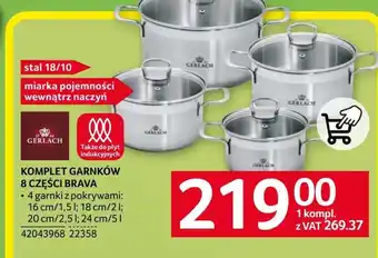 Selgros Zestaw garnków Gerlach oferta