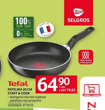 Selgros Patelnia Tefal oferta