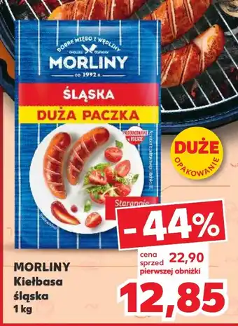 Kaufland MORLINY Kiełbasa śląska 1 kg oferta