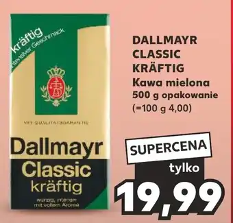 Kaufland DALLMAYR CLASSIC KRÄFTIG Kawa mielona 500 g oferta