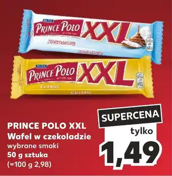 Kaufland PRINCE POLO XXL Wafel w czekoladzie 50 g oferta