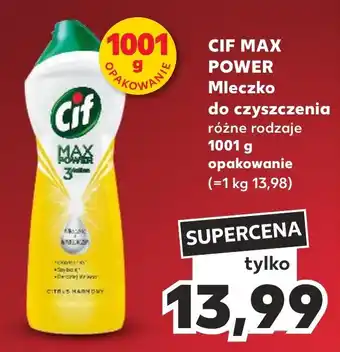 Kaufland CIF MAX POWER Mleczko do czyszczenia 1001 g oferta
