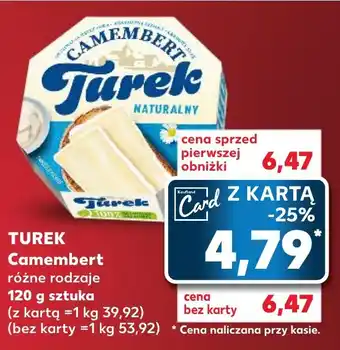 Kaufland TUREK Camembert 120 g oferta