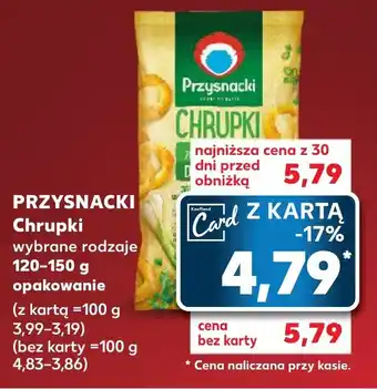 Kaufland PRZYSNACKI Chrupki 120-150 g oferta