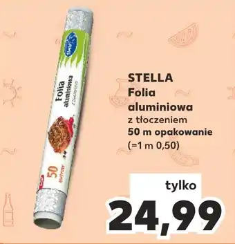 Kaufland STELLA Folia aluminiowa 50 m oferta